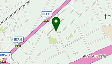 長者町老人憩いの家の地図画像