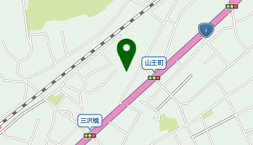 山王町常会場の地図画像