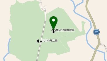中井中央公園の地図画像