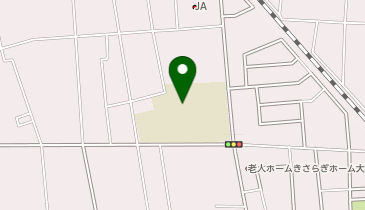 大井小学校体育館の地図画像
