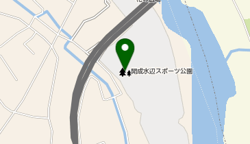 水辺スポーツ公園の地図画像