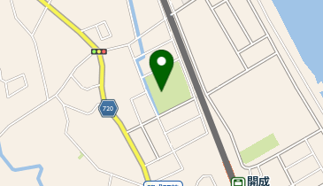 開成駅前公園の地図画像