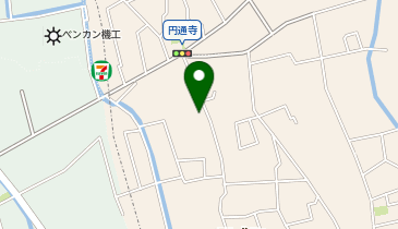 円中自治会館の地図画像