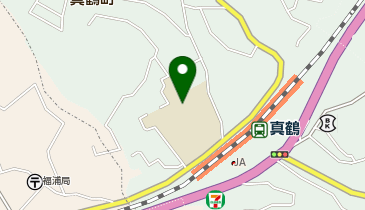真鶴中学校体育館の地図画像