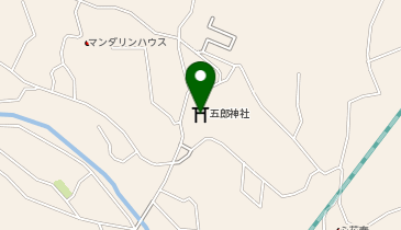 五郎神社の地図画像
