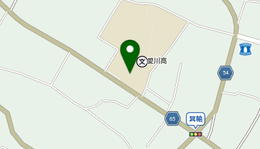県立愛川高等学校の地図画像