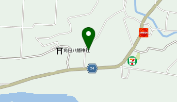 角田児童館の地図画像