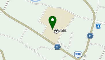 県立愛川高等学校の地図画像