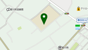 愛川中原中学校の地図画像