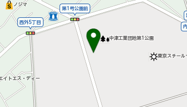 第一号公園体育館の地図画像