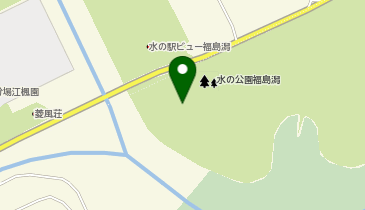 水の公園福島潟の地図画像