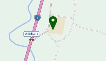 旧大積小学校の地図画像
