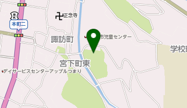 市民体育館の地図画像