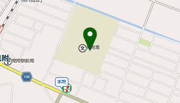 見附高校の地図画像