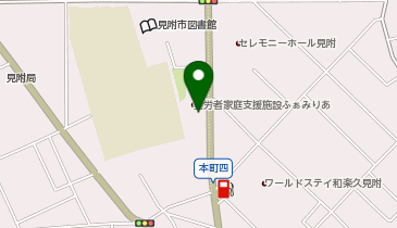 わかば保育園の地図画像