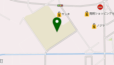 西中学校の地図画像