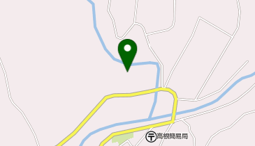 旧高根小学校の地図画像