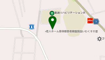 特別養護老人ホームいわくすの里の地図画像