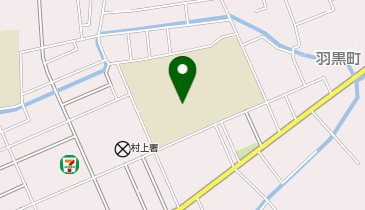 村上南小学校の地図画像