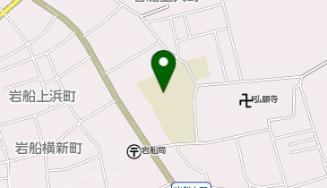 岩船小学校の地図画像