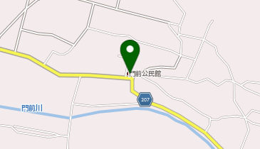門前公民館の地図画像