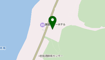 村上市スケートパークの地図画像