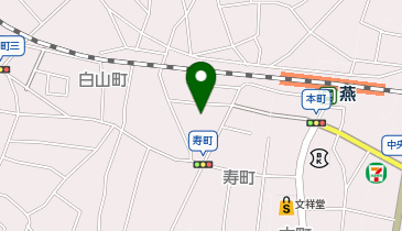 燕庁舎の地図画像