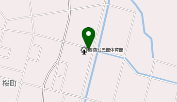 西燕公民館の地図画像