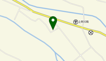 上早川地区公民館の地図画像