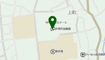 新井総合コミュニティセンターの地図画像