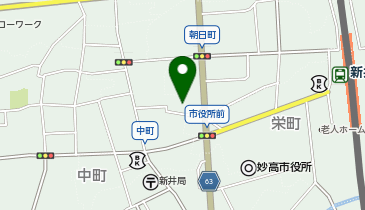 中町会館の地図画像