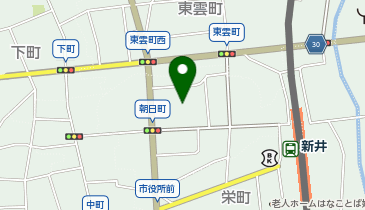 朝日会館の地図画像