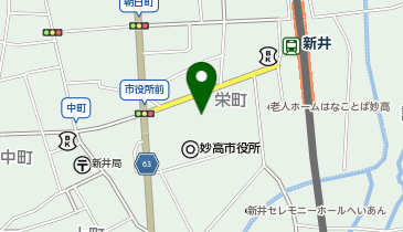 栄町会館の地図画像