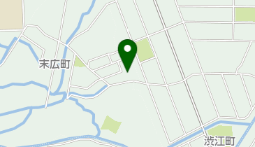 学校町団地集会所の地図画像