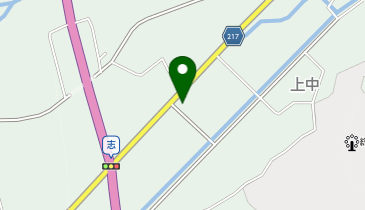 上中集落センターの地図画像