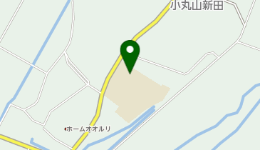 総合支援学校体育館の地図画像