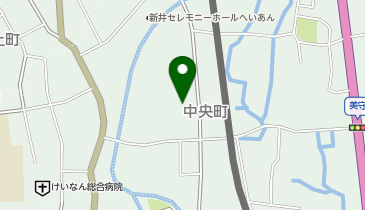 中央町公民館の地図画像
