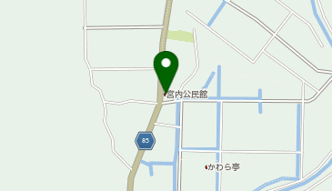 宮内公民館の地図画像