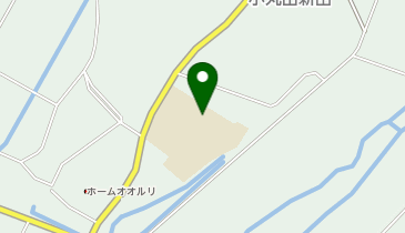 総合支援学校体育館の地図画像