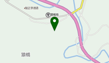 旧猿橋小学校の地図画像