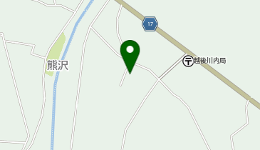 五泉市立川内保育園の地図画像