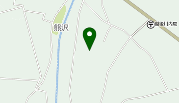 五泉市川内体育館の地図画像