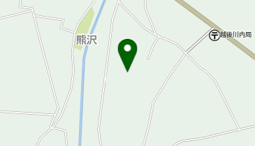 五泉市川内体育館の地図画像