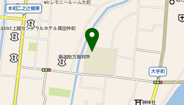 大手町小学校の地図画像
