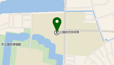 上越総合技術高等学校の地図画像