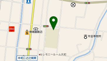 大町小学校の地図画像