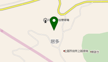 びょうぶ谷野球場の地図画像