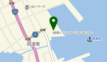 あいぽーと佐渡の地図画像