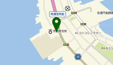 市役所両津支所駐車場の地図画像