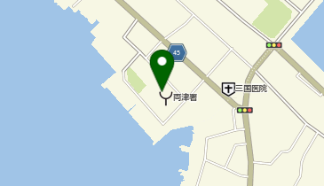 両津消防署駐車場の地図画像